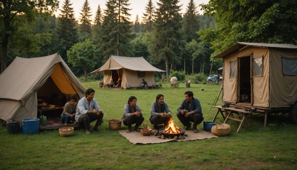 Le camping chez l'habitant : une alternative unique