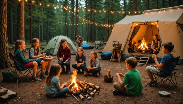 Les meilleures activités pour enfants en camping club