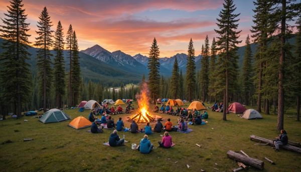 Les meilleurs emplacements pour grands groupes de campeurs
