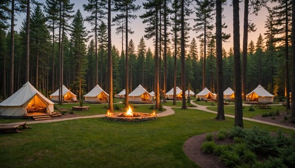 Les meilleures destinations de camping en France sur terrain privé