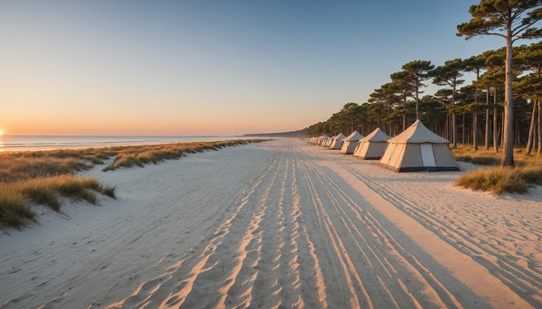 Top emplacements pour camping nature a arcachon