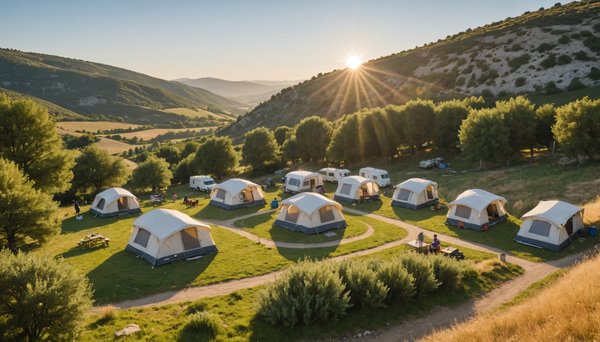 Top 5 des campings avec emplacement à louer dans la Drôme
